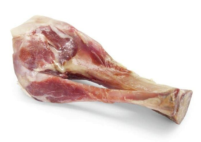 Tibia de porc pour chien. Boutique Os et Patoune friandises et croquettes de qualité francaise