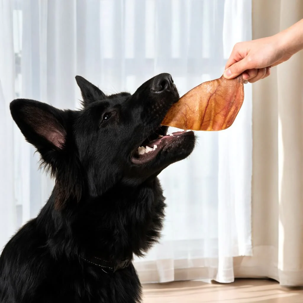 oreille de porc Boutique Os et Patoune alimentation pour chien qualité française