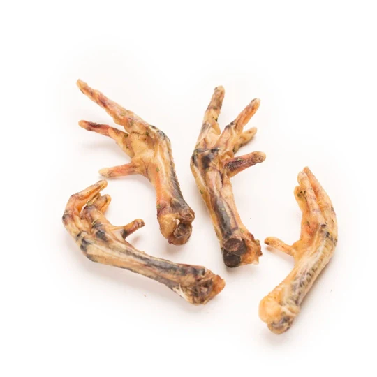 Patte de poulet pour chien. Boutique Os et Patoune alimentation pour chien friandises à macher