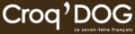 Logo Croq and Dog Saga nutrition croquettes pour chiens