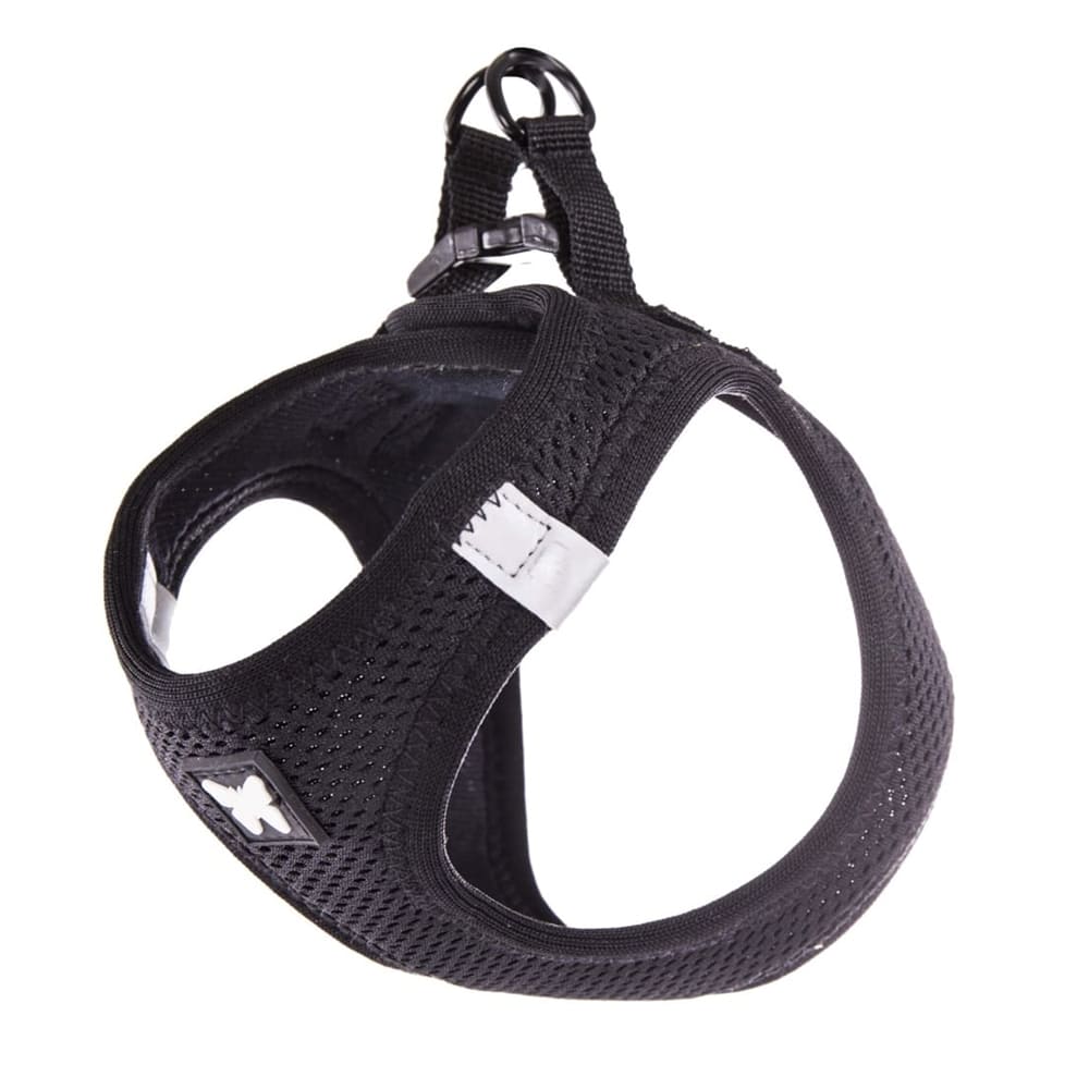 harnais pour chien -mesh-noir-Boutique os et patoune 2