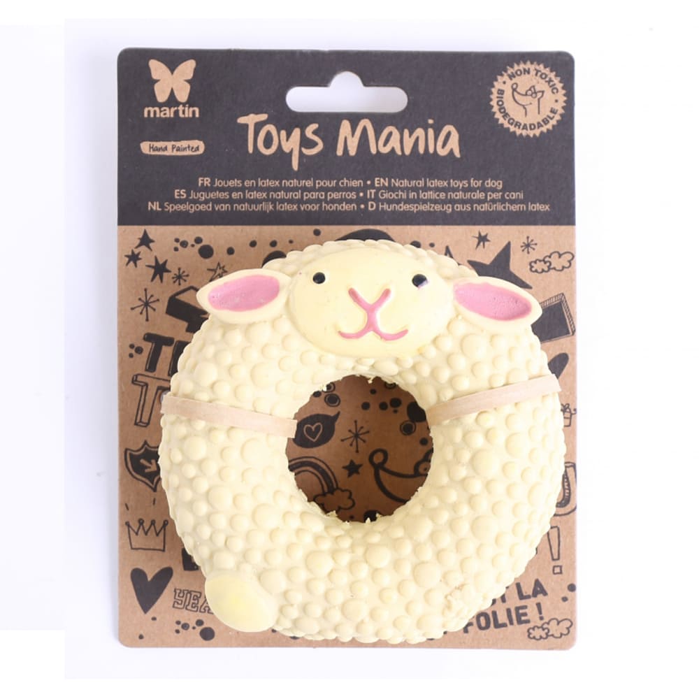 jouet-latex-donut-sonore pour chien chips boutique os et patoune