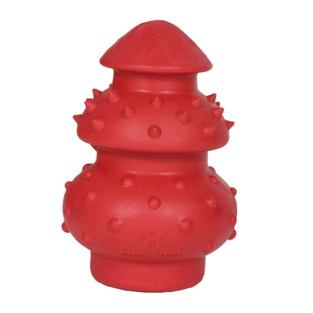 jouet-rubbnred-circus-rouge-boutique canine os et patoune