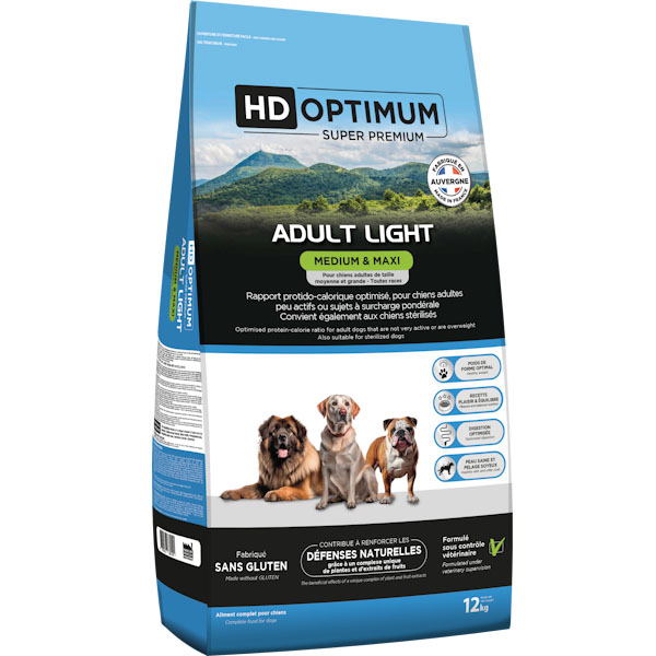 HD Optimum Medium & Maxi Adult light (12 Kg)